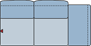 Piktogramm Colina 2-Sitzer, 1 Armlehne R