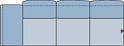 Piktogramm Colina 3-Sitzer, 1 Armlehne L