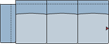 Piktogramm Delphi 3-Sitzer, 1 Armlehne L