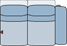 Piktogramm Dublin 2-Sitzer, 1 Armlehne R