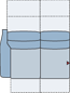 Piktogramm Fox 2-Sitzer m. Funktion, 1 Armlehne L