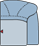 1-Sitzer, 1 Armlehne L 1-Sitzer, 1 Armlehne L