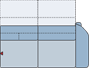 Piktogramm Miro 2-Sitzer groß m. Funktion, 1 Armlehne R