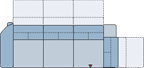 Piktogramm Miro 3-Sitzer mit Ecke mit Funktion, 1 Armlehne L
