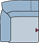 1-Sitzer, 1 Armlehne L 1-Sitzer, 1 Armlehne L