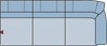 Piktogramm Palma 3-Sitzer, 1 Armlehne R