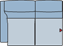 Piktogramm Sorrento 2-Sitzer, 1 Armlehne L