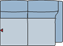 Piktogramm Sorrento 2-Sitzer, 1 Armlehne R