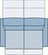 Piktogramm Sorrento 2-Sitzer mit Funktion, 2 Armlehnen